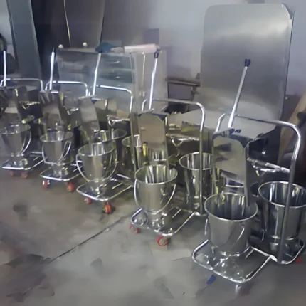 Stainless Steel Mopping Trolley