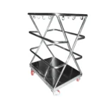 Stainless Steel Used Apron Trolley Manufacturers and Exporters in Mumbai, India