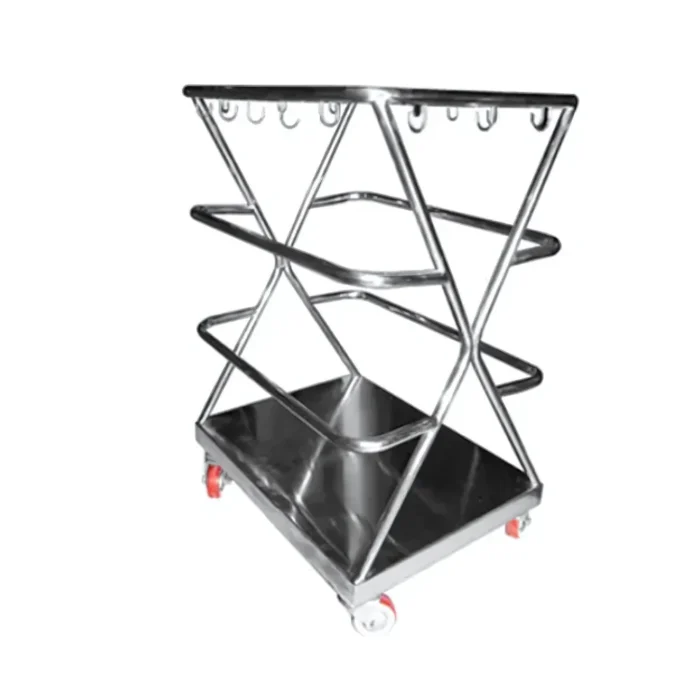 Stainless Steel Used Apron Trolley Manufacturers and Exporters in Mumbai, India