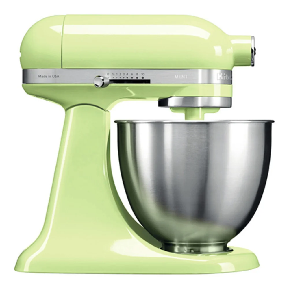 KitchenAid Artisan Mini Stand Mixer 3.3L Honey Dew (5KSM3311XBHW)