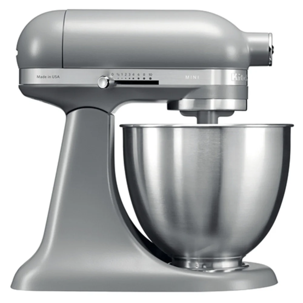 KitchenAid Artisan Mini Stand Mixer 3.3L Matte Grey (5KSM3311XBFG)
