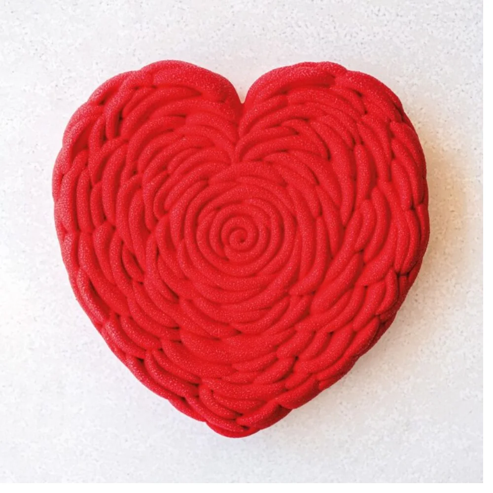 Pavoni 3D Pavocake mould KE086S Je T'aime 1000