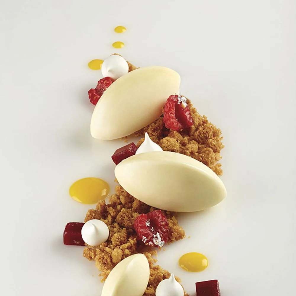 Pavoni 3D Pavoflex silicone mould 600x400 PX071 QUENELLE 32