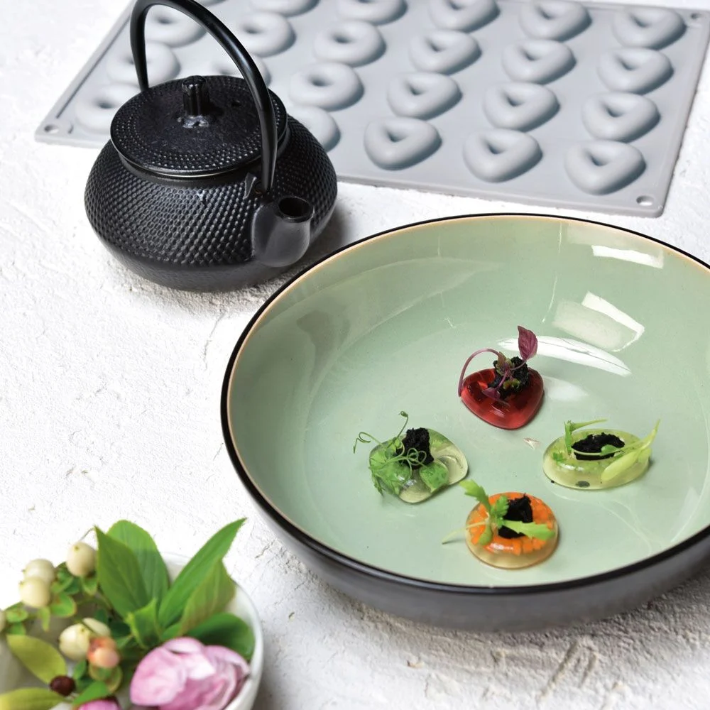 Pavoni GOURMAND silicone mould 300x175 GG020S OVOSQUARE 10