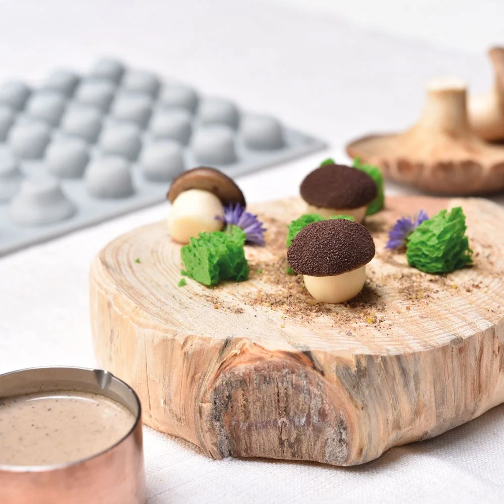 Pavoni GOURMAND silicone mould 300x175 GG025S MUSHROOM 08