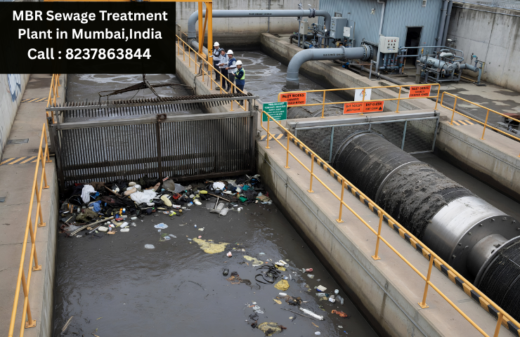 MBR Sewage Treatment Plant in Mumbai,India