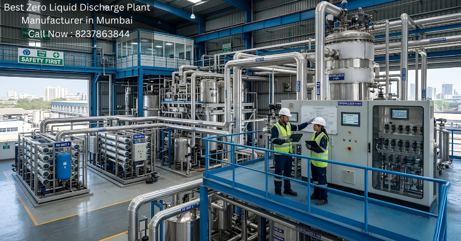 Best Zero Liquid Discharge Plant Manufacturer in Mumbai