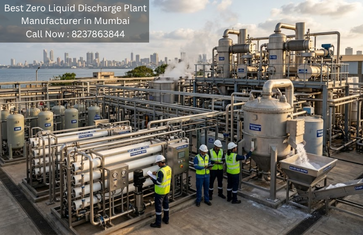 Zero Liquid Discharge Plant Manufacturer in Mumbai