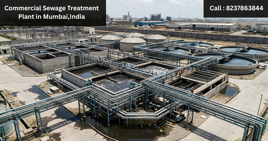 Commercial Sewage Treatment Plant in Mumbai,India