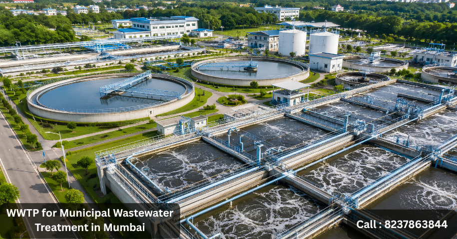 WWTP for Municipal Wastewater Treatment in Mumbai