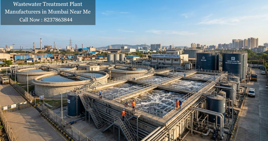 Wastewater Treatment Plant Manufacturers in Mumbai Near Me