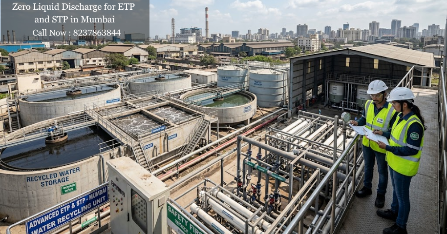 Zero Liquid Discharge for ETP and STP in Mumbai