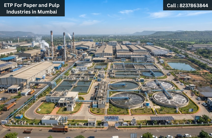 ETP For Paper and Pulp Industries in Mumbai