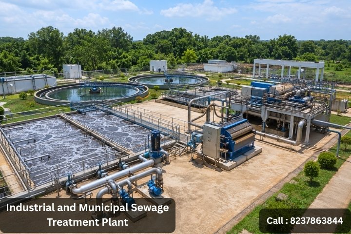 Industrial and Municipal Sewage Treatment Plant