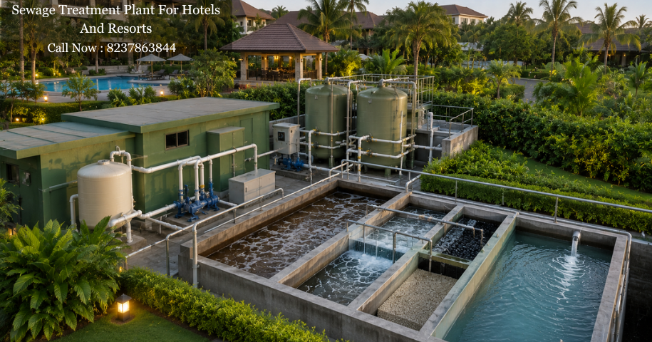 Sewage Treatment Plant For Hotels And Resorts
