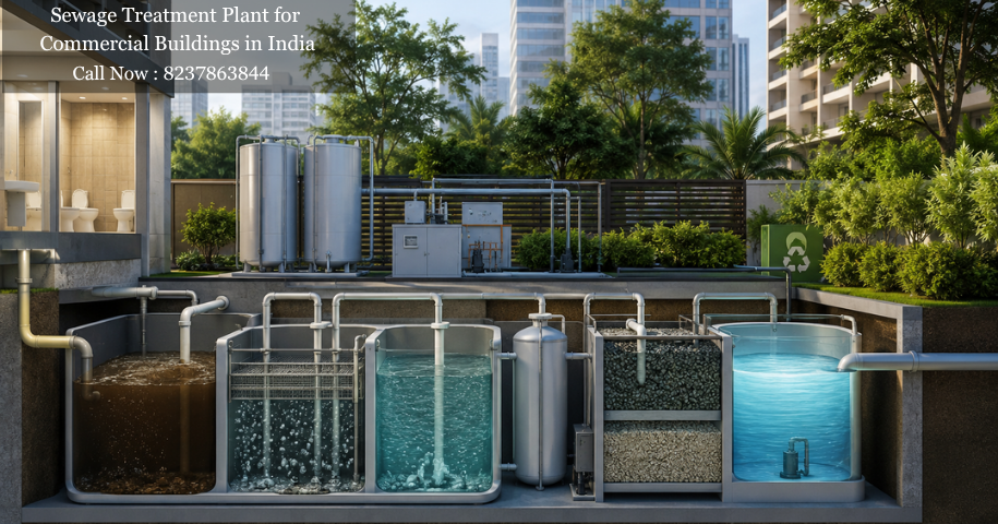 Sewage Treatment Plant for Commercial Buildings in India