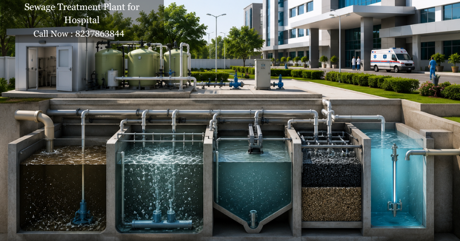 Sewage Treatment Plant for Hospital