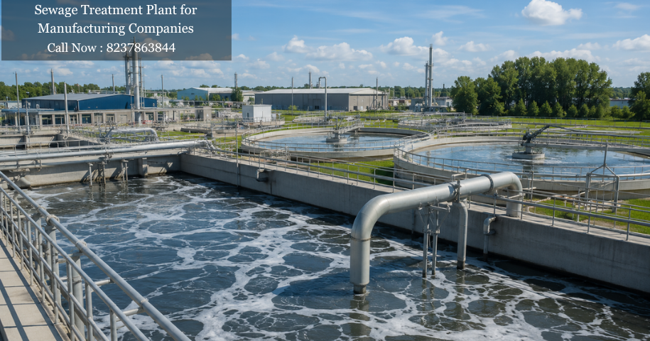 Sewage Treatment Plant for Manufacturing Companies