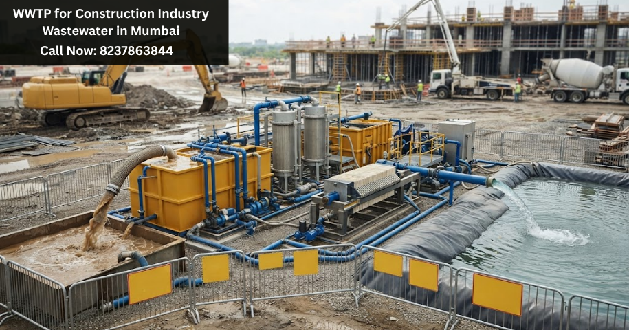 WWTP for Construction Industry Wastewater in Mumbai