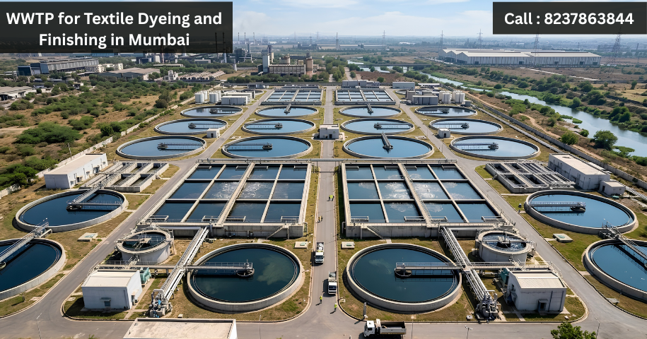 WWTP for Textile Dyeing and Finishing in Mumbai