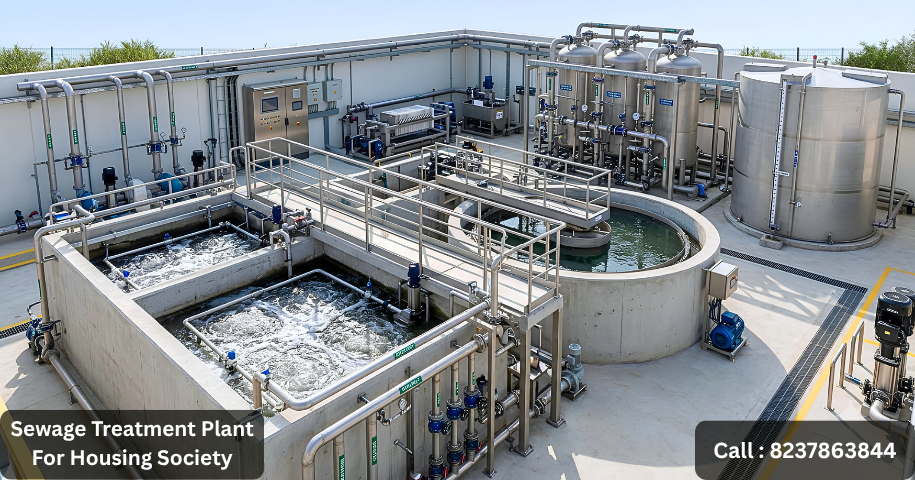 Sewage Treatment Plant For Housing Society